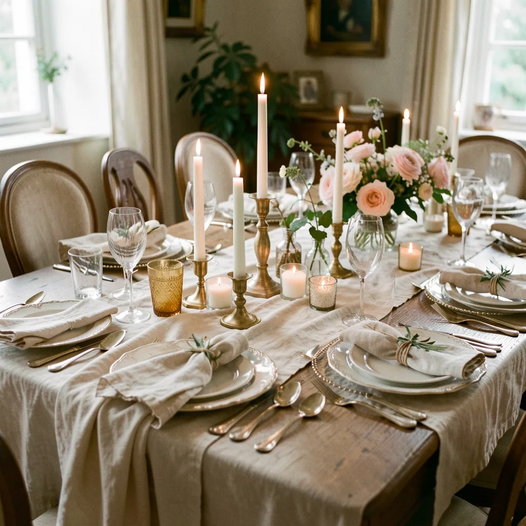 Contact us for tablescaping design services